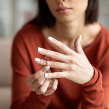 bague coincée