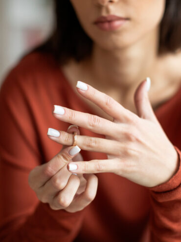 bague coincée